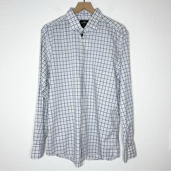 Rodd & Gunn Leefield Long Sleeve Sports Fit Plaid Button Down Shirt size XL NWT - Picture 3 of 11